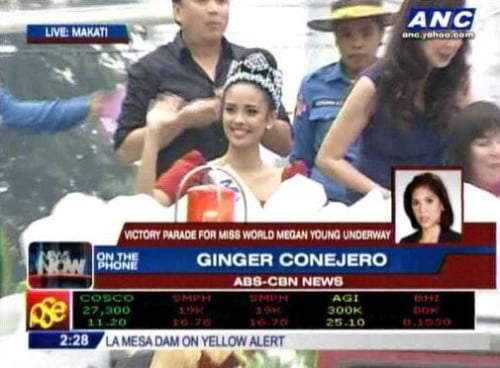 Megan Young Ginger Conejero