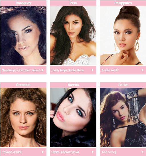 Miss Universe 2013 Calendar of Activities Released (Schedules) PhilNews