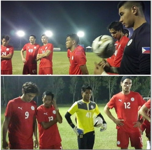Philippine Azkals training