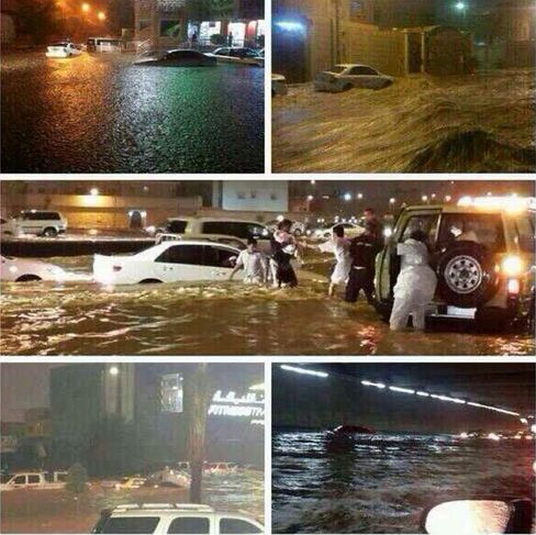 Riyadh floods pics