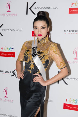 Jin Ye Miss Universe China 2013