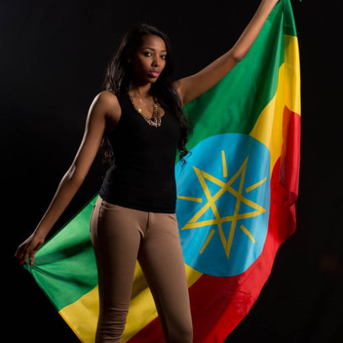 Miss Universe Ethiopia 2013 National Flag