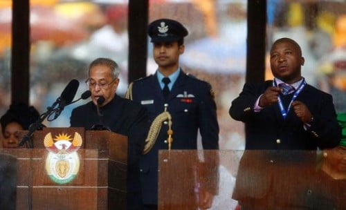 Fake Deaf Interpreter Thami Jantjie Attended Nelson Mandela's Memorial Service Fake Deaf Interpreter Thami Jantjie Attended Nelson Mandela's Memorial Service