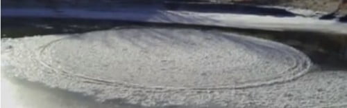 Watch Ice Disk Spinning in North Dakota Went Viral