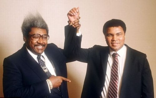 Don King and Muhammad Ali