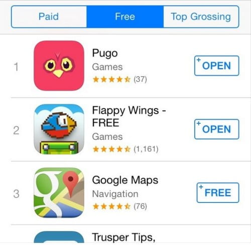 Pugo-Flappy Bird Pinoy Version Tops iOS