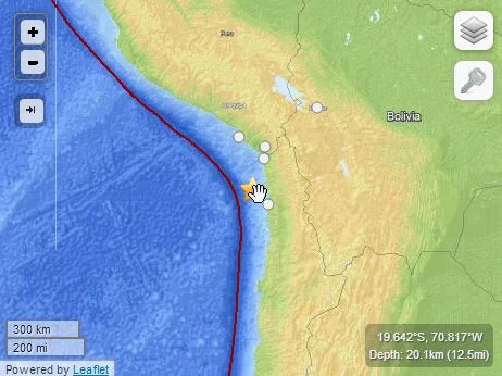 Earthquake Chile 2014