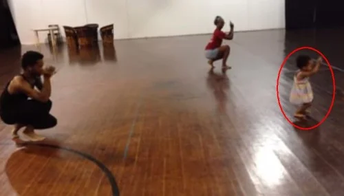 2-Year-Old Dancing Choreographer