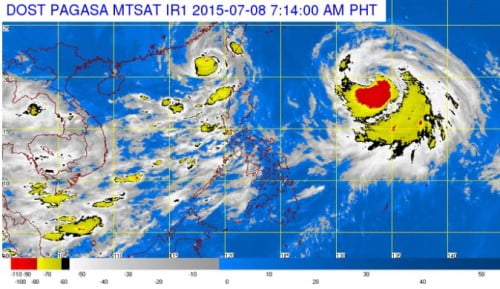Bagyong Falcon track