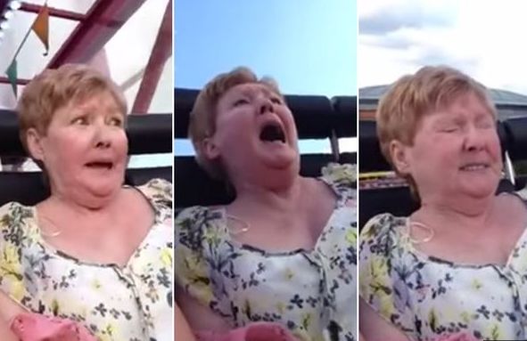 Granny Goes Viral For Her Hilarious Reaction To A Fairground Ride