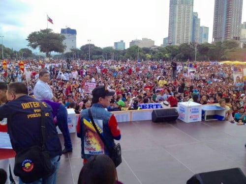 Duterte Luneta