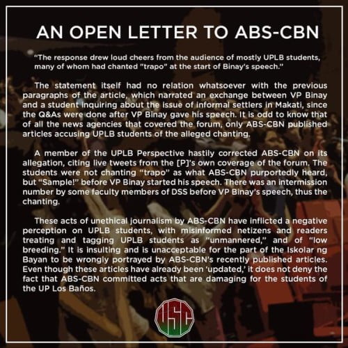 UPLB Open Letter1
