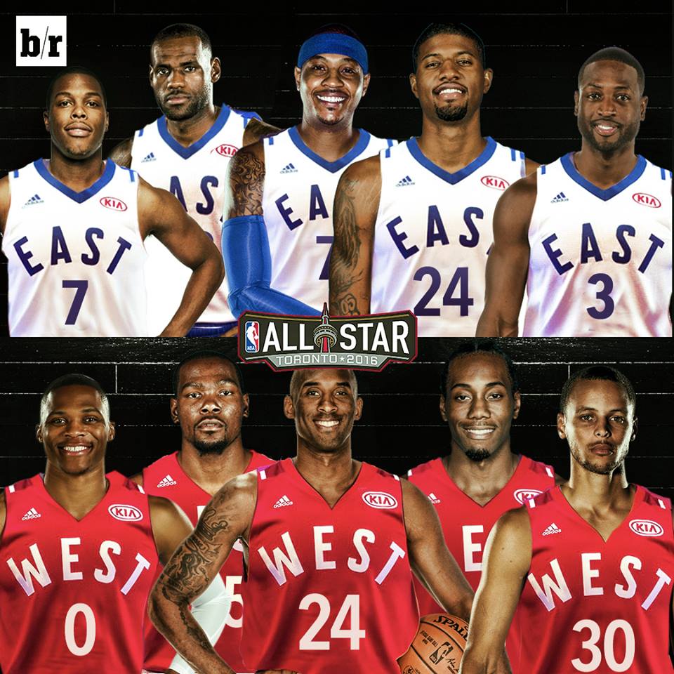 Kobe Bryant & Kahwi Leonard Leads NBA All Star Game First ...