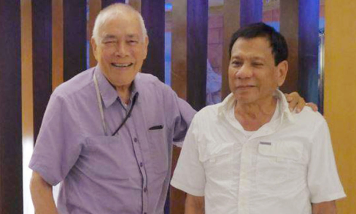 Watch Former Cebu Governor Lito Osmena Endorsed Mayor Duterte For Philippine President Philippine News