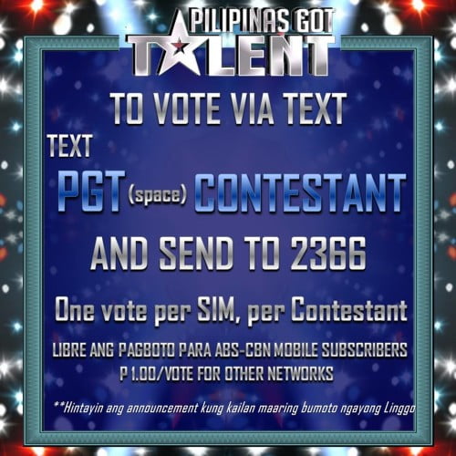 Vote SMS
