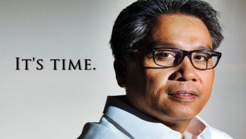 Mar Roxas top survey