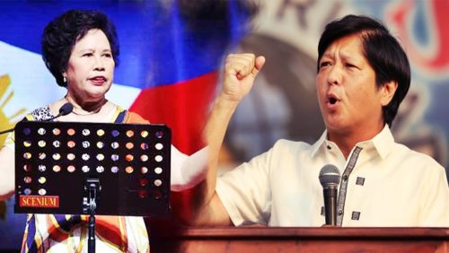 senator miriam and sen. bongbong marcos