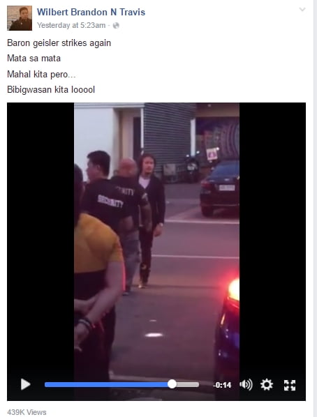 Baron geisler strikes again