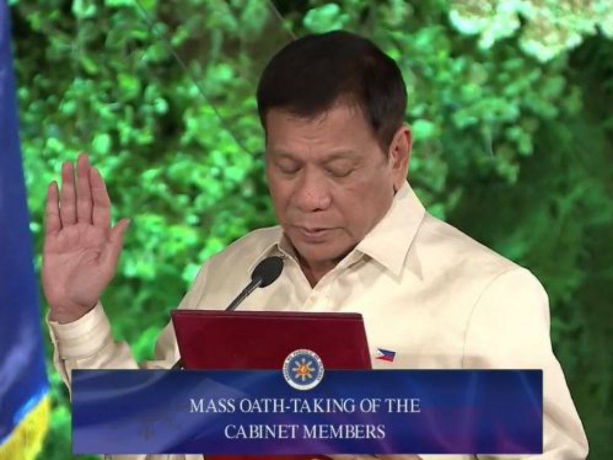 Pres Rody Duterte S Final Complete List Of Members Philippine News