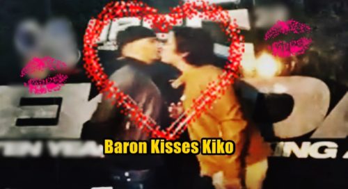 baron geisler kisses kiko matos