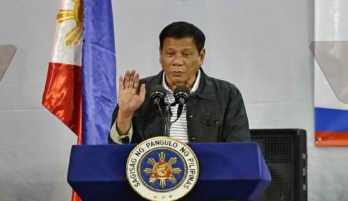 President Rodrigo Duterte.