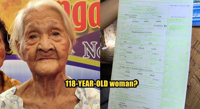 Francisca Susano 118 From Negros The Oldest Person Alive 