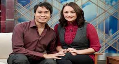 Donita Rose and husband, Eric Villarama.