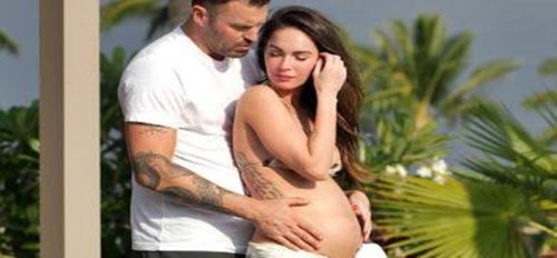 Megan Fox and husband, Brian Austin Green.