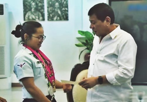 Duterte Gives P2M Bonus