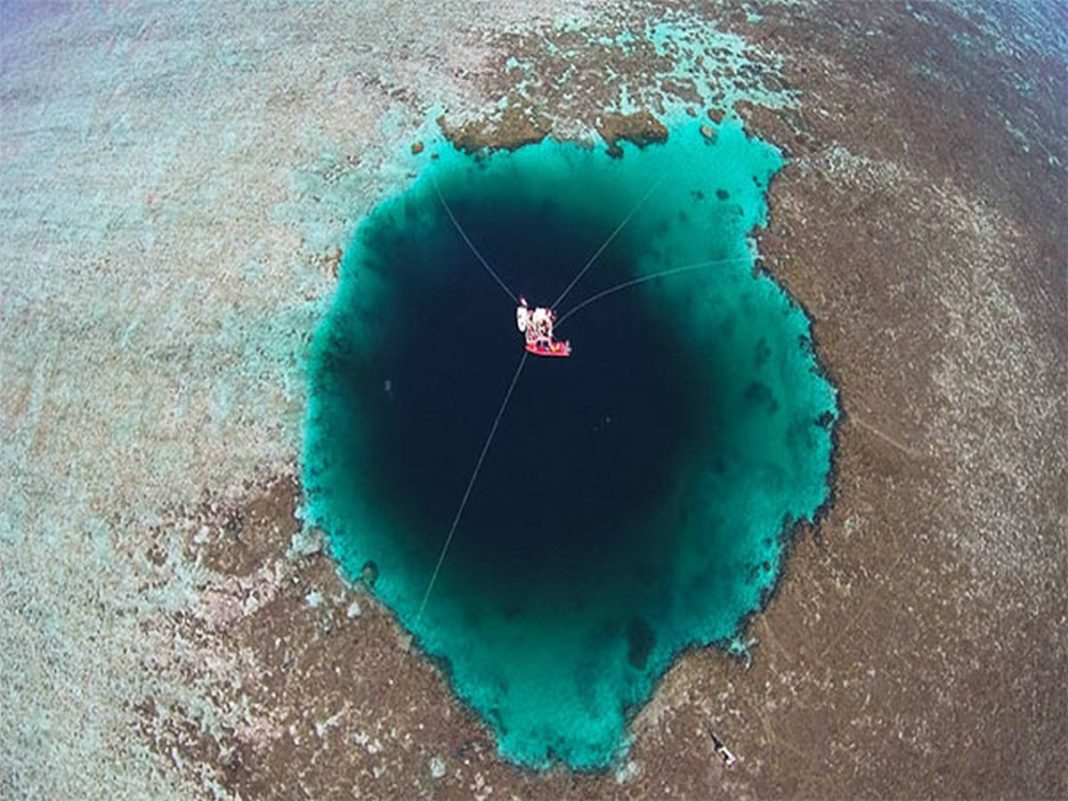 World’s Deepest Blue Hole 