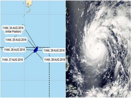 Typhoon Dindo: Has Entered The Philippine Area Of Responsibility