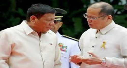 Duterte and Aquino