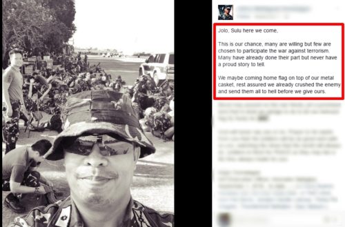 emotional message soldier