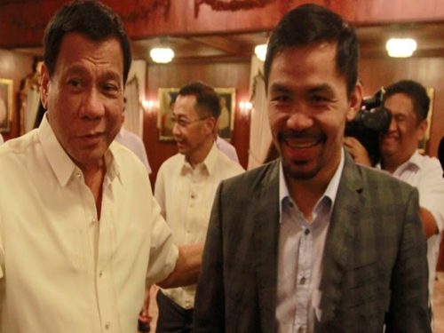 Pacquiao Said Don’t Force Duterte
