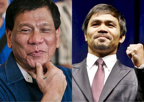 Pacquiao Backs Duterte