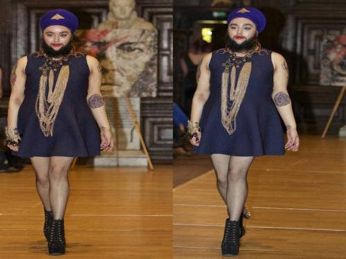 Youngest bearded woman