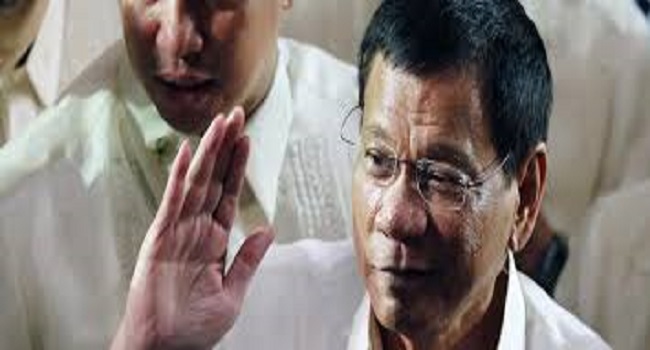 President Rodrigo Duterte