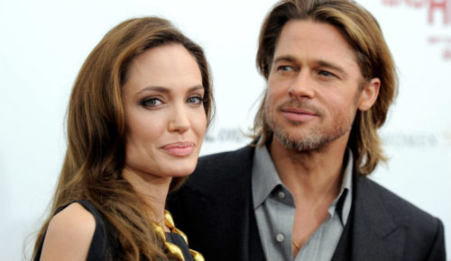 Angelina Jolie and Brad Pitt