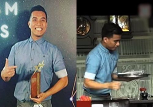 Filipino Waiter Wins Best In Customer Service Award In Singapore