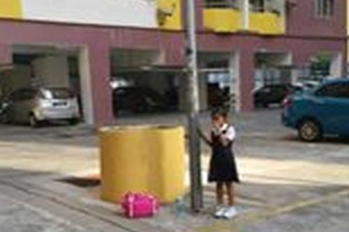 Malaysian Mom Chains Daughter To A Pole For Refusing To Go To School