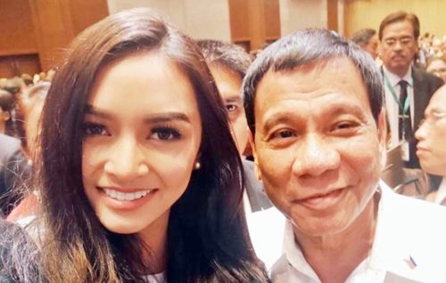duterte praises kylie verzosa