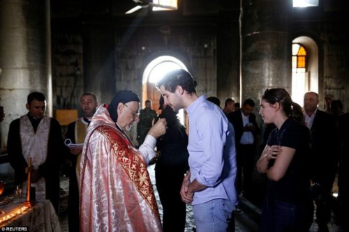 Christains Celebrated Their First Sunday Mass In Iraq