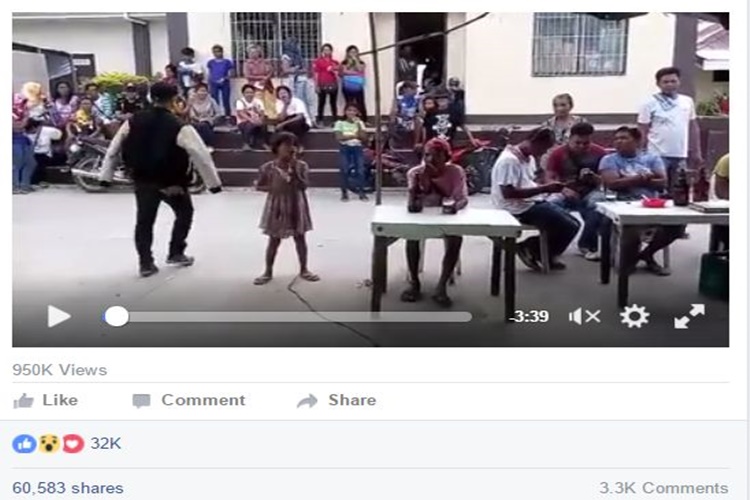 Netizen Posted A Video Of A Young Pinay Singing In The Street Went Viral