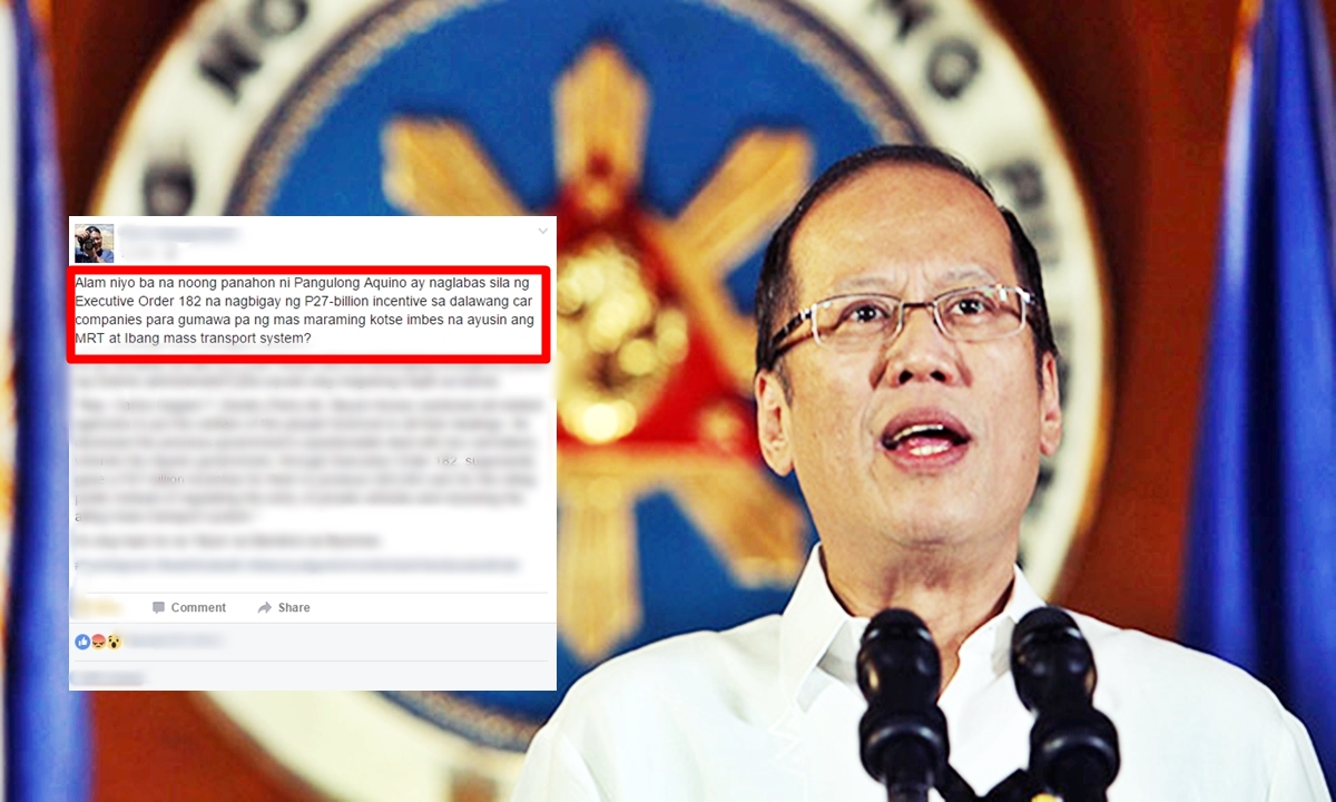 Aquino Administration Transportation System Plan 