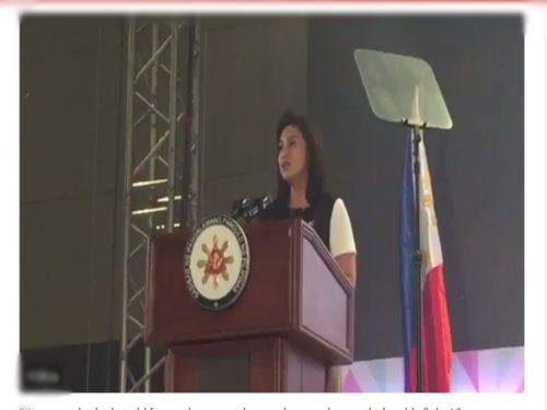 VP Leni Robredo Clarifies The Importance Of Partnerships In PH