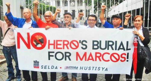 Concert by Anti-Marcos groups