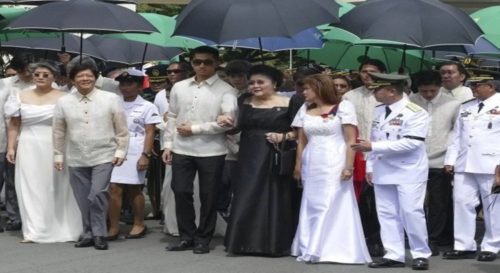 Marcoses vigil at the LNMB