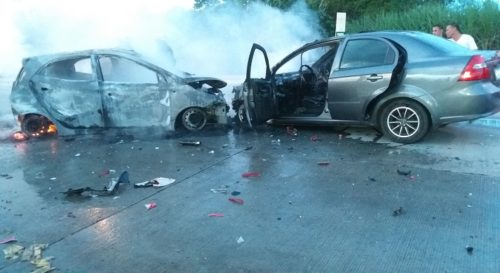 collision near Bacolod Silay Airport