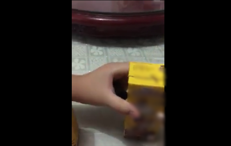 Netizen Claims Worm Found Inside Famous Chocolate Drink