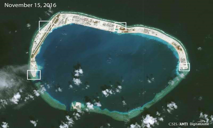 South China Sea weapon systems